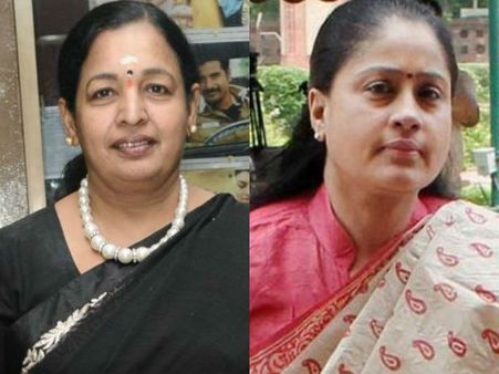 నాకు, విజయశాంతికి ప్రాణహాని: పన్నీరు వర్గంపై సరస్వతి ఫిర్యాదు