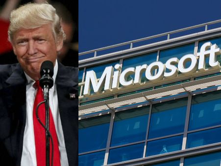 దయచేసి మా వాళ్లను వదిలేయండి: ట్రంప్‌కు మైక్రోసాఫ్ట్ మొర