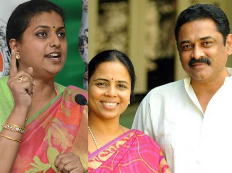 'రోజాను తీసుకెళ్లండి, జగన్ నోట మానవత్వమా': 'భూమా సరే.. శోభ మాటేమిటి', జగన్ మైక్ కట్