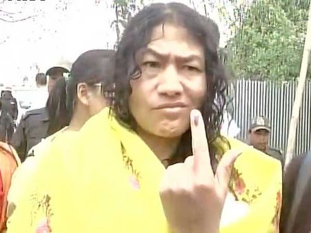 20 ఏళ్ల తర్వాత.. మళ్లీ ఓటేసిన మణిపూర్ ఉక్కుమహిళ