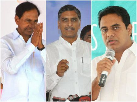 సర్వే: కేసీఆర్ దూకుడు, దూసుకొస్తున్న హరీశ్, వెనకబడిన కేటీఆర్, కిషన్ సత్తా