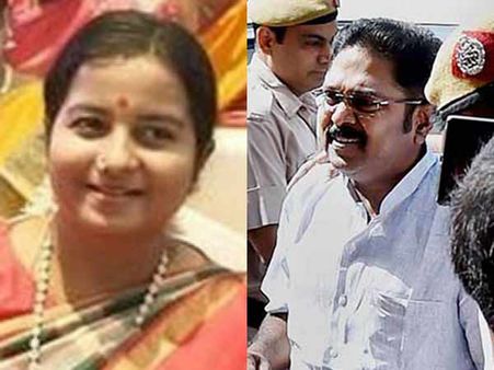 దినకరన్ భార్య అనురాధ మెడకు లంచం కేసు: పిచ్చి చేష్టలకు దిమ్మతిరిగింది!