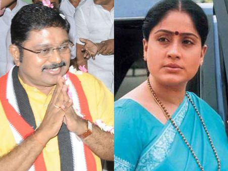 ఆర్కే‌నగర్‌లో ప్రత్యేక ఆకర్షణగా విజయశాంతి ప్రచారం: దినకరణ్‌కు అదనపు బలమే!