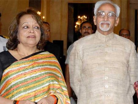 మూడు సార్లు తలాక్: విడాకులు కాదంటూ ఉపరాష్ట్రపతి భార్య సల్మా