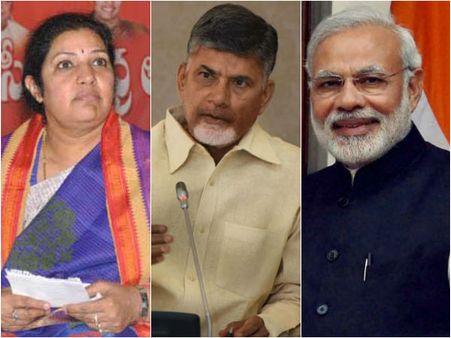 జగన్‌కు పురంధేశ్వరి అండ, చంద్రబాబు కార్నర్: బీజేపీ వ్యూహమా?