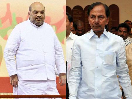 అమిత్ షా వ్యూహం: కెసిఆర్ పై 'నిజాం ' అస్త్రం