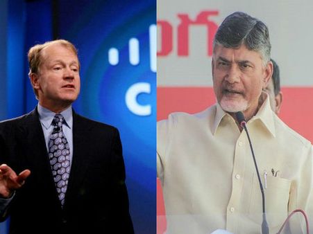 శుభవార్త: అమరావతిలో 'సిస్కో' ఏర్పాటుకు సానుకూలత, బాబుతో 'సిస్కో 'సిఈఓ బేటీ