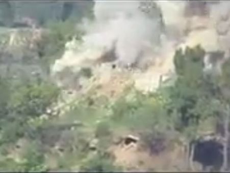 కౌంటర్ అటాక్: పాక్ బంకర్‌ను సెకన్లలో పేల్చేసిన భారత ఆర్మీ(వీడియో)