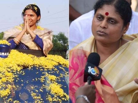 వైసిపి ప్రకటనతో అఖిలప్రియ ఆశ్చర్యం, విజయమ్మను కలిశారా?