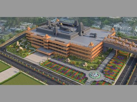 భద్రాద్రికి కొత్త సొబగులు: ఆలయ కొత్త నమూనాలు అద్భుతం(పిక్చర్స్)