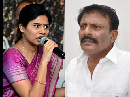 అఖిలప్రియపై బైరెడ్డి వివాదాస్పదం: సన్నపాపకు.. పెద్ద గౌను అంటూ!