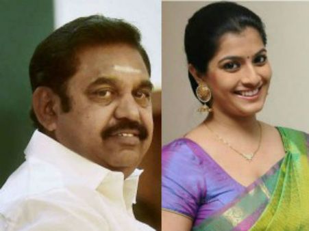 సీఎం పళనిస్వామితో నటి వరలక్ష్మి భేటీ: ఎందుకు? ఏం చర్చించారు?..