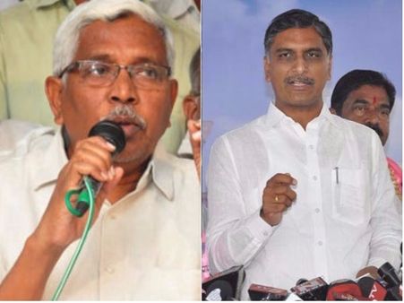 ఫ్రొఫెసరా?: కోదండరాంపై తొలిసారి హరీశ్, వైయస్‌నూ లాగారు!