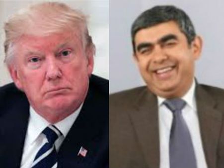 మన ఐటీకి ఉజ్వల భవిష్యత్తు, ఆయన బిజినెస్ ఫ్రెండ్లీ: ట్రంప్ ను ఆకాశానికెత్తేసిన సిక్కా