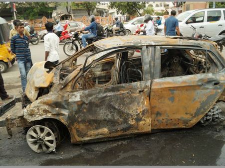 బంజారాహిల్స్‌లో ఘోర రోడ్డు ప్రమాదం: విద్యార్థి మృతి