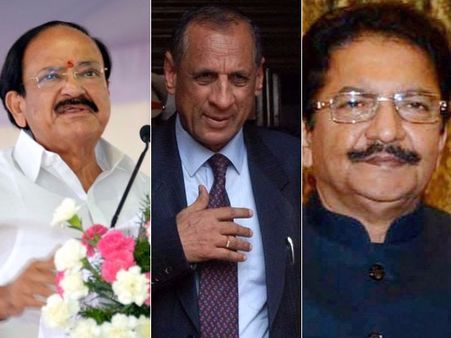 దక్షిణాదికే ‘ఉపరాష్ట్రపతి’: రేసులో ముగ్గురూ ‘తెలుగు’వారే