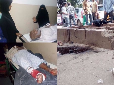 ఉస్మానియా ఆసుపత్రిలో కారు బీభత్సం (ఫోటోలు)