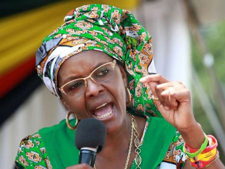 కారణమిదే: మోడల్‌ను చితకబాదిన జింబాబ్వే అధ్యక్షుడి భార్య గ్రేస్