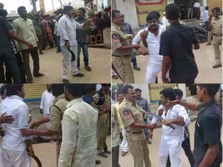 తుపాకీ, కత్తి హల్‌చల్: నంద్యాల వీరంగం ఇలా జరిగింది(పిక్చర్స్)