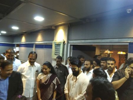 ‘ఉలవచారు’ రెస్టారెంట్ ప్రారంభించిన కవిత, రామ్‌చరణ్