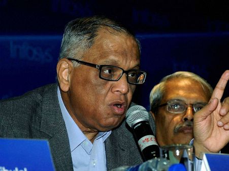 బాధేస్తోంది, సరైన టైంలో సమాధానం చెప్తా: ఇన్ఫోసిస్ నారాయణమూర్తి