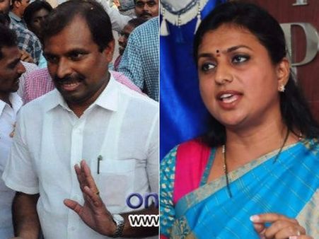 టిడిపి మైండ్ గేమ్: శ్రీకాంత్ రెడ్డి, రోజాను కంట్రోల్ చేయాలని జగన్‍‌కు!