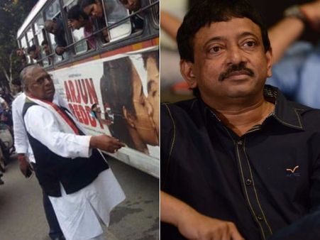 సిగ్గుందారా! తాతయ్యకు ముద్దెట్ల పెట్టాలో చెప్తావా: 'అర్జున్ రెడ్డి'పై వర్మకు విహెచ్