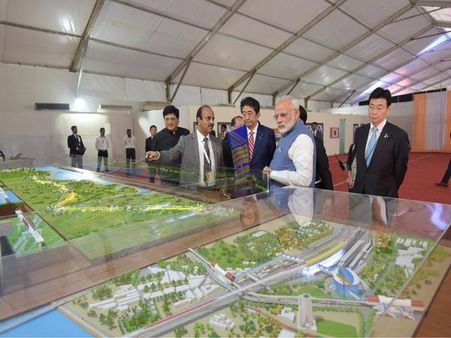 జపాన్‌తో స్నేహం తీసుకొస్తున్న బుల్లెట్ రైలు: మోడీ థ్యాంక్స్