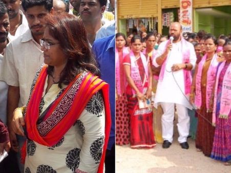 టీఆర్ఎస్ ఎమ్మెల్యే ముత్తిరెడ్డికి చుక్కలు: తడాఖా చూపిన కలెక్టర్ దేవసేన..