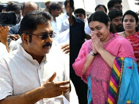 జయలలిత మేనకోడలు, దినకరన్ వర్గీయులు ఢిష్యూం ఢిష్యూం: ధైరంగా వెళ్లిన దీపా !