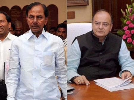 మంత్రివర్గ విస్తరణ వేళ.. అరుణ్‌ జైట్లీతో కేసీఆర్‌ భేటీ, ఏం మాట్లాడుకున్నారంటే...