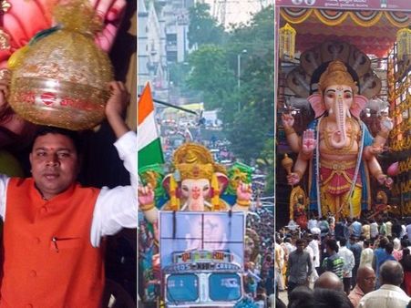 అందరి కళ్లు బాలాపూర్ లడ్డు మీదే!, వేలం పోటీకి 15మంది.. ఎవరికి దక్కేనో?