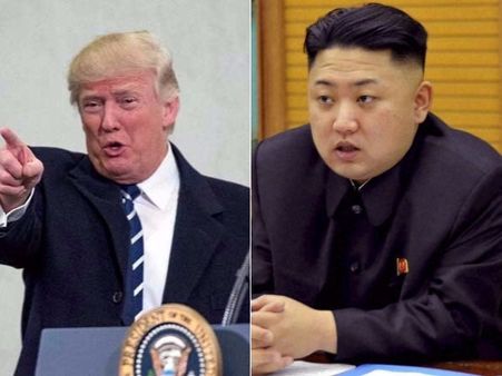 కిమ్‌కు షాక్: సైనిక చర్యకు రెఢీ, ఉ.కొరియాపై ట్రంప్ నిప్పులు