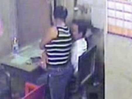 రైల్వే పార్శిల్ కార్యాలయంలో హెడ్ క్లర్కు రాసక్రీడలు, సీసీటీవీ రికార్డయిన దృశ్యాలు