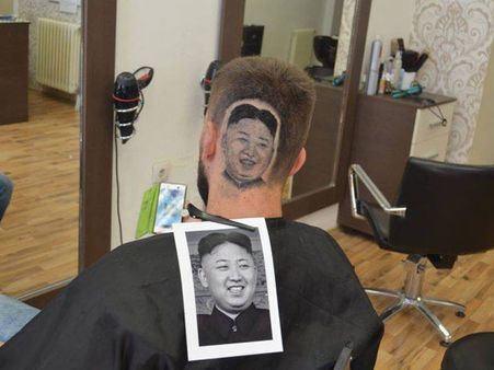 'కిమ్' మహిమ: ఆ ఒక్క క్రాఫ్‌తో వరల్డ్ పాపులర్, బార్బర్ గ్రేట్ టాలెంట్(వీడియో)