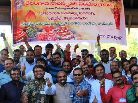 సాన్ రామన్, సన్నీవేల్‌లలో ఘనంగా టీసీఏ బతుకమ్మ వేడుకలు