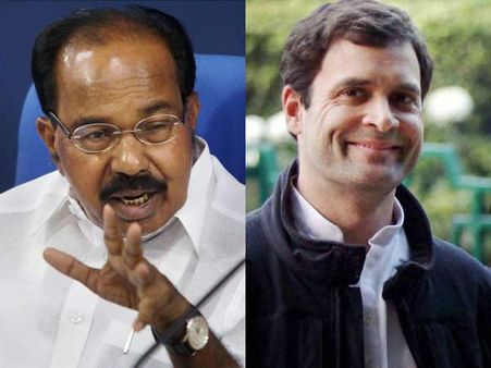 వచ్చే నెలలో కాంగ్రెస్ పార్టీ పగ్గాలు రాహూల్‌కే: వీరప్ప మొయిలీ