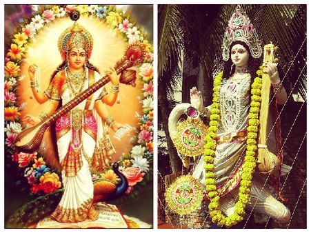 సరస్వతీ పూజ విధానం: ఎలాంటి పూలు, దుస్తులు వాడాలి?