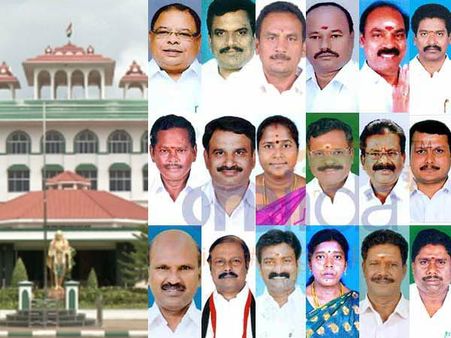 సీఎం పళనిసామిపై తిరుబాటు ఎమ్మెల్యేలు: వార్నింగ్ ఇచ్చిన హైకోర్టు