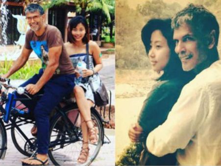 51ఏళ్ల వయసులో 18ఏళ్ల గర్ల్ ఫ్రెండ్‌తో: కూతురా? అంటూ మిలింద్‌పై నెటిజెన్స్..