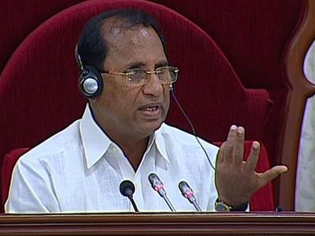 సచివాలయం 2వబ్లాక్ వద్ద మోగిన అలారం: ఉద్యోగుల పరుగు, పోలీసులపై స్పీకర్ ఆగ్రహం