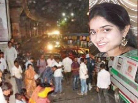 2వారాల్లో పెళ్లి: కొత్త జంటపైకి దూసుకొచ్చిన టిప్పర్, యువతి మృతి