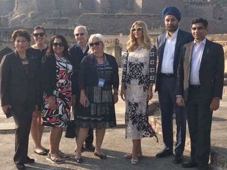 గోల్కోండ కోటను చూసి థ్రిల్లయ్యా: ఇవాంకా ట్రంప్ ట్వీట్