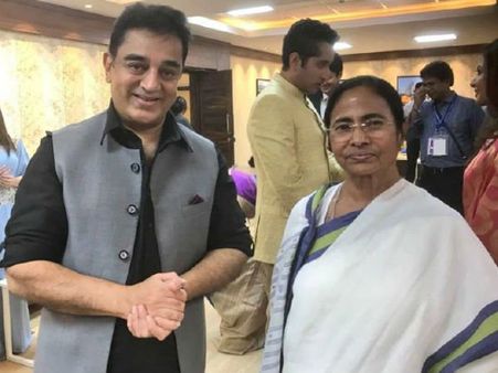 సీఎం మమతా బెనర్జీకి నేను వీరాభిమాని, కమల్ హాసన్, కోల్ కతాలో హీరో, నేడు ఆమెతో భేటీ !