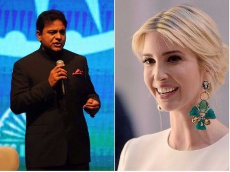 మీరూ రండి!: కేటీఆర్‌కు ఇవాంకా ట్రంప్ ఫిదా, 'ఇవాంకా'పై మంత్రి చమత్కారం