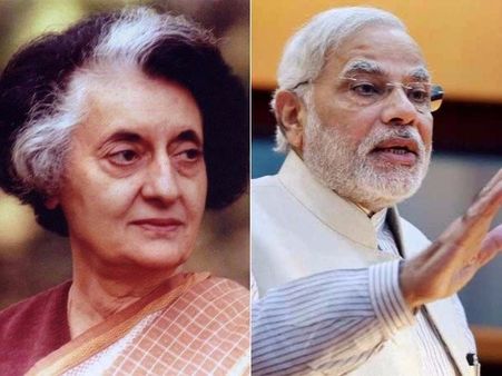 ఇందిరా గాంధీ చేయి ఇలా పెట్టుకున్నారు: మోడీ వ్యంగ్యం