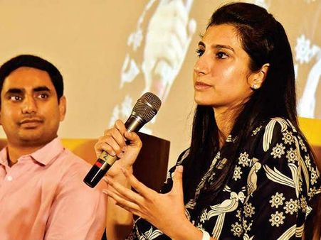 టీవీ9 ప్రశ్నకు నారా బ్రాహ్మణి సూపర్ ఆన్సర్: బాబు, లోకేష్‌పై ఇలా..