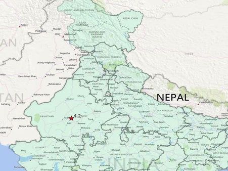 జోధ్‌పూర్‌లో భూ ప్రకంపనలు: పరుగులు తీసిన జనం