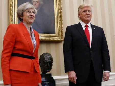 మీ దేశంలో ఏం జరుగుతుందో తెలుసా: బ్రిటన్ ప్రధానిపై ట్రంప్ ఫైర్