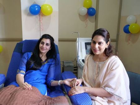 ఆసక్తికరం: నారావారి కోడలి రక్తదానం.. పక్కనే మెగా కోడలు, బాలయ్య ఇలా!